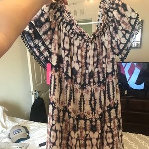 dress for spring (off the shoulder).. Never worn